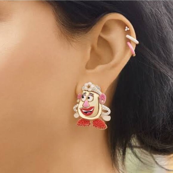 BaubleBar Pixar Disney Toy Story Mr. and Mrs. Potato‎ Head Earrings - Picture 1 of 8